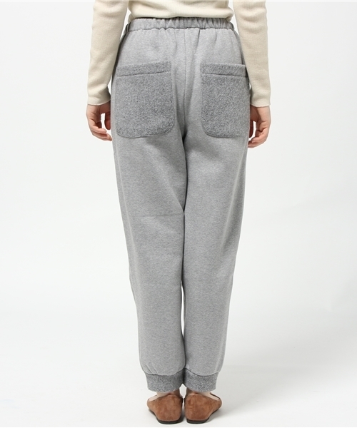 OUTLET（アウトレット）の「【Omekashi】HIGHLAフリース使イスエットパンツ（その他パンツ・レディース・グレー/チャコールグレー・FREE）」の5枚目の写真