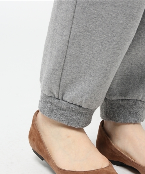 OUTLET（アウトレット）の「【Omekashi】HIGHLAフリース使イスエットパンツ（その他パンツ・レディース・グレー/チャコールグレー・FREE）」の9枚目の写真
