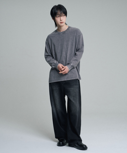 MOOVN(ムブン)の「ヴィンテージサンドワイドデニムパンツディープブラック(デニムパンツ・メンズ・ブラック・SMALL/MEDIUM/LARGE)」の12枚目の写真