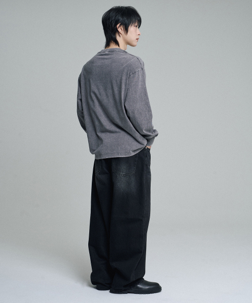MOOVN(ムブン)の「ヴィンテージサンドワイドデニムパンツディープブラック(デニムパンツ・メンズ・ブラック・SMALL/MEDIUM/LARGE)」の3枚目の写真