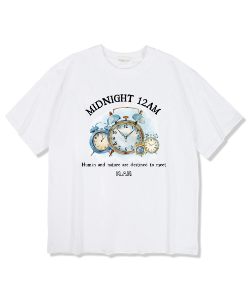 MIDNIGHT12AM(ミッドナイト12エーエム)の「スーチェファウォッチ 半袖Tシャツ ホワイト(Tシャツ/カットソー・メンズ・その他・LARGE/X-LARGE/XX-LARGE)」の1枚目の写真