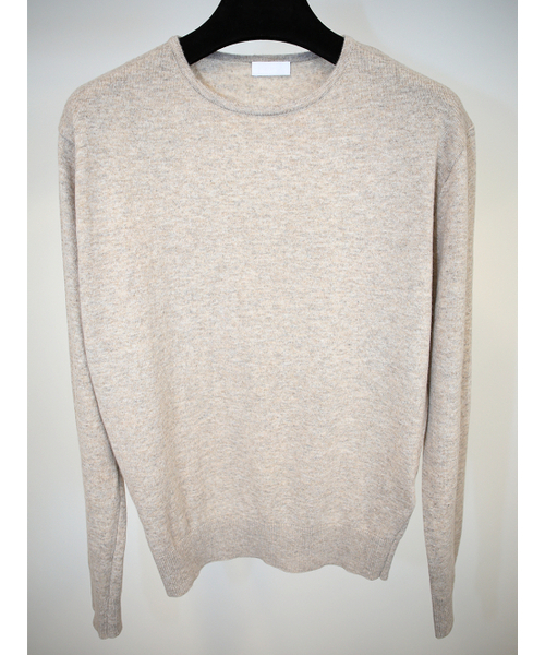 GOZER（ゴーザー）の「FOREST ROUND KNIT_MOCHA BEIGE（ニット/セーター・メンズ・ベージュ・1/2/3）」の9枚目の写真