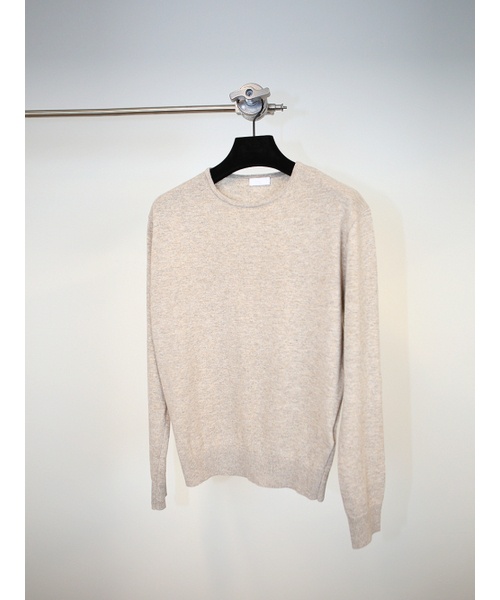 GOZER（ゴーザー）の「FOREST ROUND KNIT_MOCHA BEIGE（ニット/セーター・メンズ・ベージュ・1/2/3）」の10枚目の写真