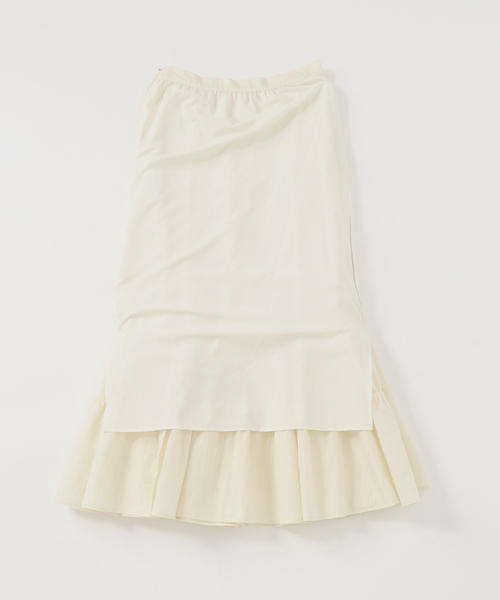 セール】シルキータッサーティアードスカート（スカート）｜SLOBE IENA