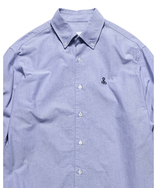 SOPHNET.（ソフネット）の「CHECK PANELED B.D SHIRT（シャツ/ブラウス・メンズ・ホワイト/ネイビー・1/2/3/4/5）」の9枚目の写真