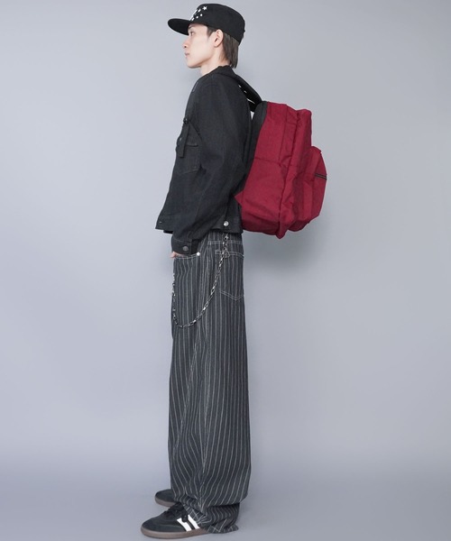 SPINNS（スピンズ）の「【JANSPORT/ジャンスポーツ】ビッグスチューデント(BIG STUDENT)バックパック/34L/大容量（バックパック/リュック・メンズ・レッド/ネイビー/B・ONESIZE）」の8枚目の写真