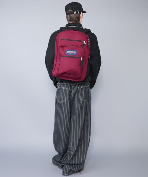 SPINNS（スピンズ）の「【JANSPORT/ジャンスポーツ】ビッグスチューデント(BIG STUDENT)バックパック/34L/大容量（バックパック/リュック・メンズ・レッド/ネイビー/B・ONESIZE）」の7枚目の写真