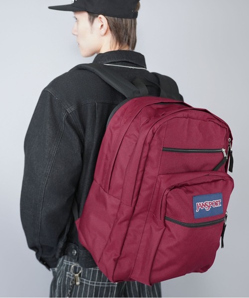 SPINNS（スピンズ）の「【JANSPORT/ジャンスポーツ】ビッグスチューデント(BIG STUDENT)バックパック/34L/大容量（バックパック/リュック・メンズ・レッド/ネイビー/B・ONESIZE）」の19枚目の写真