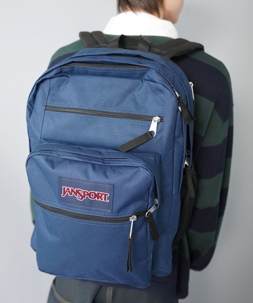 SPINNS（スピンズ）の「【JANSPORT/ジャンスポーツ】ビッグスチューデント(BIG STUDENT)バックパック/34L/大容量（バックパック/リュック・メンズ・レッド/ネイビー/B・ONESIZE）」の11枚目の写真