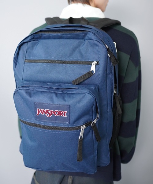 SPINNS（スピンズ）の「【JANSPORT/ジャンスポーツ】ビッグスチューデント(BIG STUDENT)バックパック/34L/大容量（バックパック/リュック・メンズ・レッド/ネイビー/B・ONESIZE）」の12枚目の写真