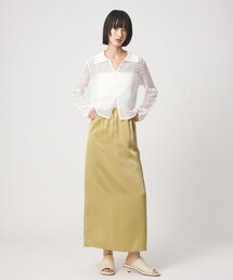 EMMEL REFINES | ＜EMMEL REFINES＞EM ワッシャーVTG イージーサテンスカート(スカート)