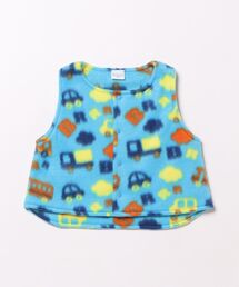 くるまフリースベスト
