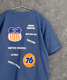 76（セブンティシックス）の「【76Lubricants/ナナロクルブリカンツ】接触冷感加工 プリント Tシャツ（Tシャツ/カットソー）」