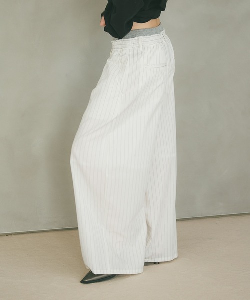 じーじーページ✩︎⡱ ダブルウエストイージーパンツ（スラックス）｜PAGEBOY（ページボーイ