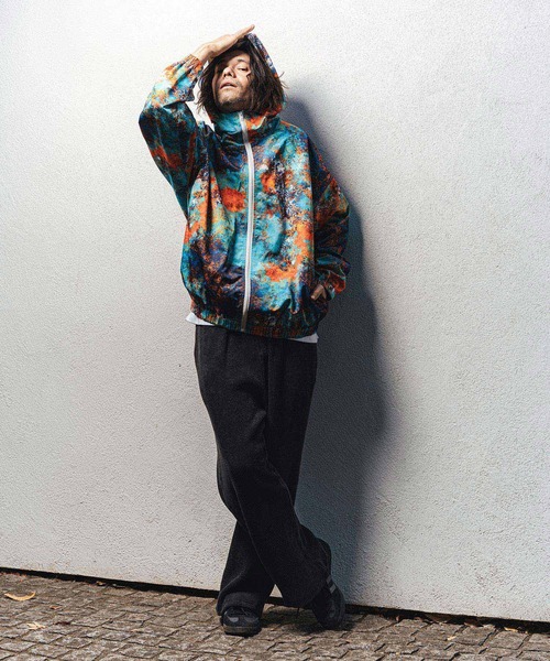 CAMBIO(カンビオ)の「mj11327- Art Graphic Hooded Jacket フードジャケット(CAM26SS-002)(その他アウター・メンズ・ブルー系その他/ブラック系その他/オレンジ系その他・S/L/M)」の8枚目の写真