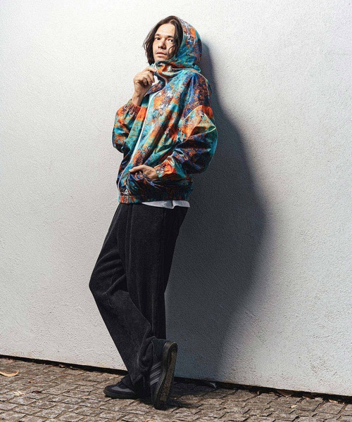 CAMBIO(カンビオ)の「mj11327- Art Graphic Hooded Jacket フードジャケット(CAM26SS-002)(その他アウター・メンズ・ブルー系その他/ブラック系その他/オレンジ系その他・S/L/M)」の9枚目の写真