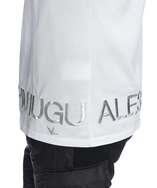 1PIU1UGUALE3 RELAX (ウノピゥウノウグァーレトレ リラックス)の「1PIU1UGUALE3 RELAX (ウノ ピュ ウノ ウグァーレ トレ リラックス) 裾ロゴ刺繍 長袖 Tシャツ 1PRUST26089SZ メンズ(Tシャツ/カットソー・メンズ・ホワイト/ブラック・L/2XL/XL/M/S)」の16枚目の写真