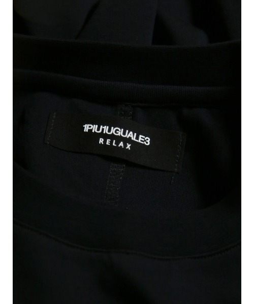 1PIU1UGUALE3 RELAX (ウノピゥウノウグァーレトレ リラックス)の「1PIU1UGUALE3 RELAX (ウノ ピュ ウノ ウグァーレ トレ リラックス) 裾ロゴ刺繍 長袖 Tシャツ 1PRUST26089SZ メンズ(Tシャツ/カットソー・メンズ・ホワイト/ブラック・L/2XL/XL/M/S)」の18枚目の写真