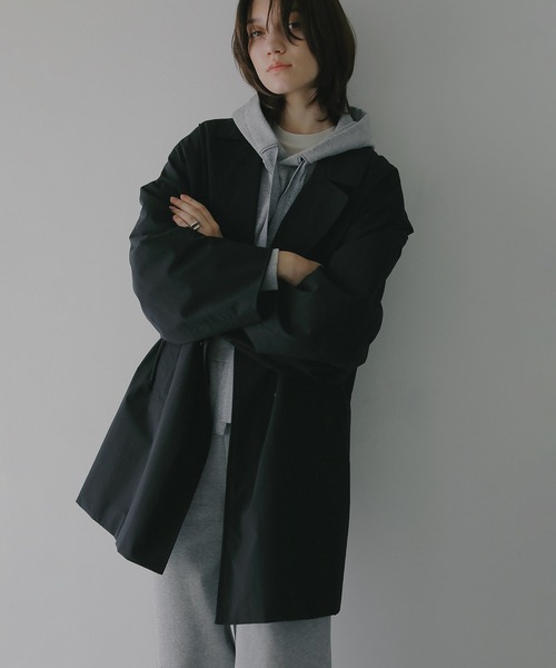 BATTING HALF COAT（その他アウター）｜MANOF（マノフ）のファッション