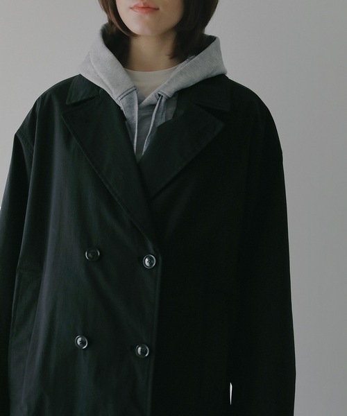 BATTING HALF COAT（その他アウター）｜MANOF（マノフ）のファッション