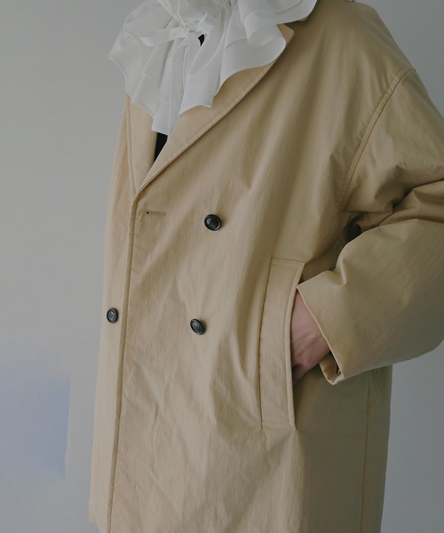 BATTING HALF COAT（その他アウター）｜MANOF（マノフ）のファッション