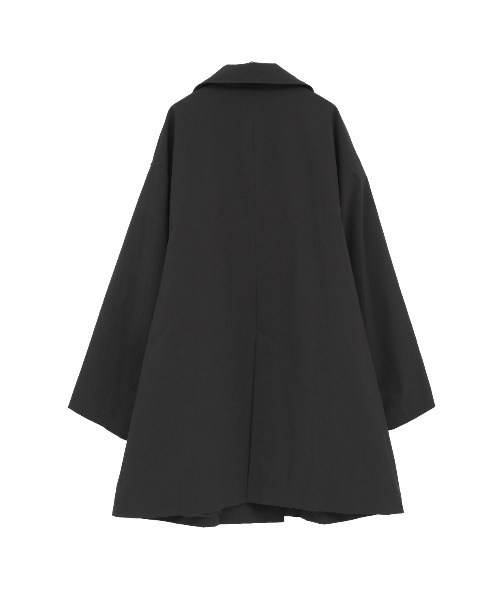 MANOF(マノフ)の「BATTING HALF COAT(その他アウター・レディース・ブラック/ベージュ・S/M)」の9枚目の写真