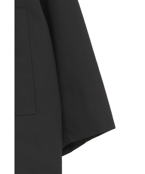 MANOF(マノフ)の「BATTING HALF COAT(その他アウター・レディース・ブラック/ベージュ・S/M)」の3枚目の写真