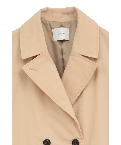 BATTING HALF COAT（その他アウター）｜MANOF（マノフ）のファッション