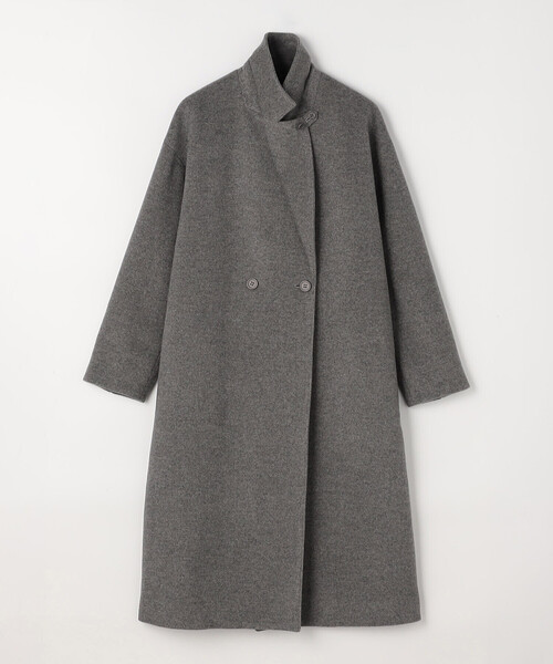 セール】リサイクルアンゴラウール ロングチェスターコート