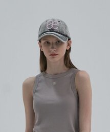 Ellioti（エリオティ）の「ee Logo Ball Cap_Black（キャップ）」