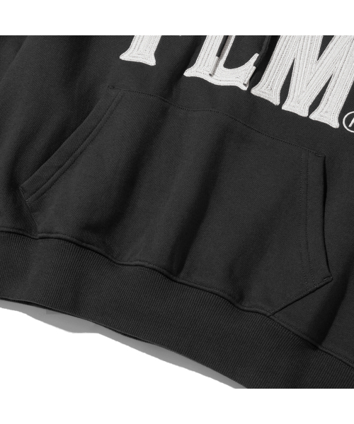 F.ILLUMINATE(フィルミネイト)の「(W) FLM スティッチロゴクロップフードパーカー-ブラック(パーカー・レディース・その他・FREE)」の11枚目の写真