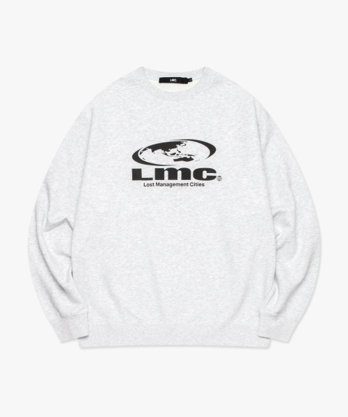 LMCの「OVAL GLOBE SWEATSHIRT light heather gray(スウェット・レディース・その他・M/L/S/XL)」の3枚目の写真