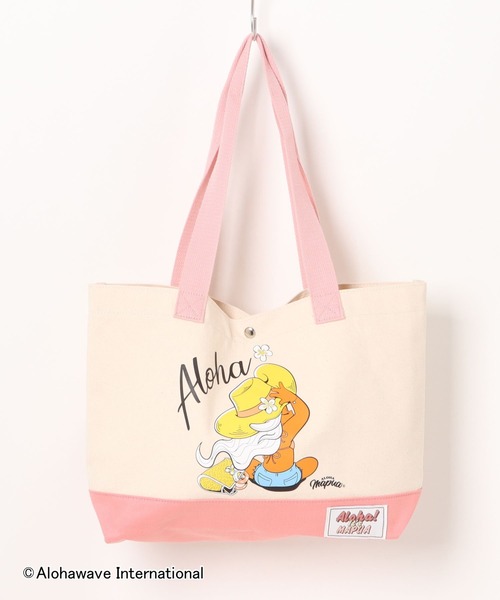 Kahiko（カヒコ）の「【Kahiko】ALOHA MAPUA ミリミリトートバッグ（トートバッグ・レディース・オレンジ/ブルー/ピンク/グリーン/イエロー・FREE）」の4枚目の写真