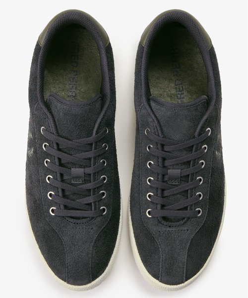 FRED PERRY(フレッドペリー)の「先行予約受付中/Tennis Shoe Suede/スウェードテニススニーカー(スニーカー・メンズ・ブラウン/グレー/ベージュ/ダークグリーン・26cm/27cm/28cm)」の1枚目の写真