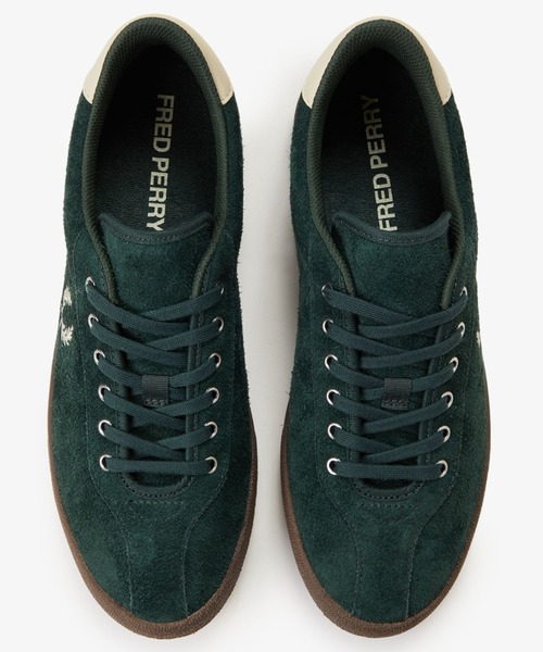 FRED PERRY(フレッドペリー)の「先行予約受付中/Tennis Shoe Suede/スウェードテニススニーカー(スニーカー・メンズ・ブラウン/グレー/ベージュ/ダークグリーン・26cm/27cm/28cm)」の4枚目の写真