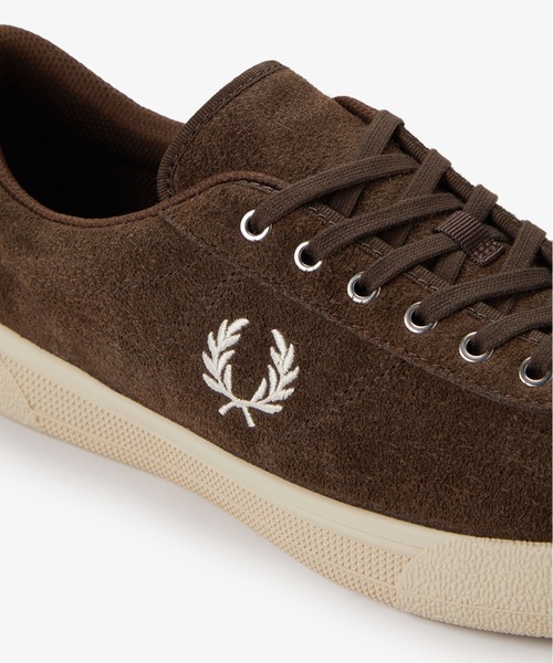 FRED PERRY(フレッドペリー)の「先行予約受付中/Tennis Shoe Suede/スウェードテニススニーカー(スニーカー・メンズ・ブラウン/グレー/ベージュ/ダークグリーン・26cm/27cm/28cm)」の18枚目の写真
