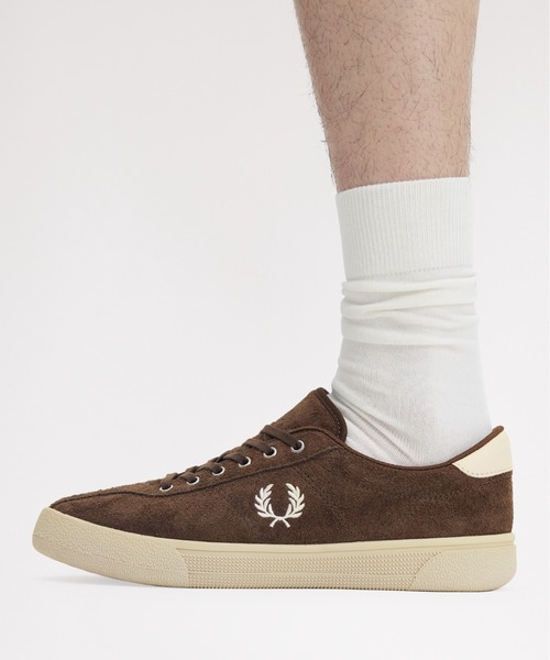FRED PERRY(フレッドペリー)の「先行予約受付中/Tennis Shoe Suede/スウェードテニススニーカー(スニーカー・メンズ・ブラウン/グレー/ベージュ/ダークグリーン・26cm/27cm/28cm)」の15枚目の写真