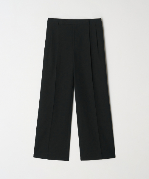 TRADCLUB(トラッドクラブ)の「コアビッグオーバーカジュアルセットアップスーツワンタックパンツ(ブラック)(スラックス・メンズ・ブラック・FREE/36/38/40/42/32/34)」の5枚目の写真