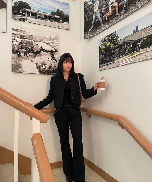 ROSEFRANTZ（ロゼフランツ）の「Pocket Tweed Jacket [Black]（テーラードジャケット・レディース・その他・FREE）」の5枚目の写真