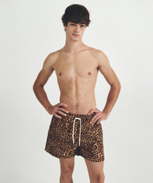 DELIGHTPOOL（ディライトプール）の「Sienna Leopard Swim Trunks - Toffee Brown（水着）」