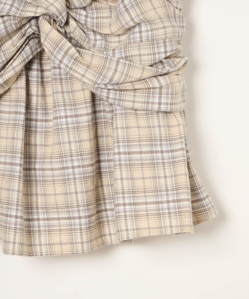 BAYFLOW（ベイフロー）の「Feels FLOWチェックキャミ（キャミソール・レディース・アイボリー/ブラック・FREE）」の18枚目の写真