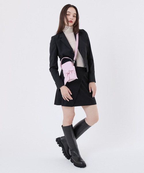 LeSportsac（レスポートサック）の「BOW MINI PHONE CROSSBODY ピンクボウズ（ショルダーバッグ・レディース・ピンク・FREE）」の3枚目の写真