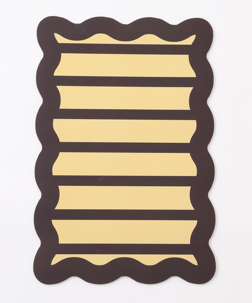 journal standard Furniture （ジャーナルスタンダードファニチャー）の「JSF SOFT BATH MAT　珪藻土 バスマット（ランドリーグッズ・レディース・ホワイト/ブラック/イエロー・FREE）」の10枚目の写真