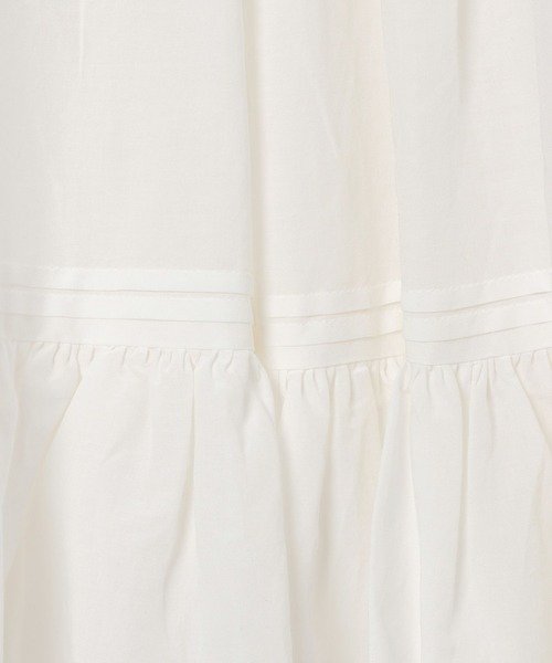 LEPSIM（レプシィム）の「CRティアードスカート　644052（スカート・レディース・ブラック/オフホワイト・FREE）」の11枚目の写真