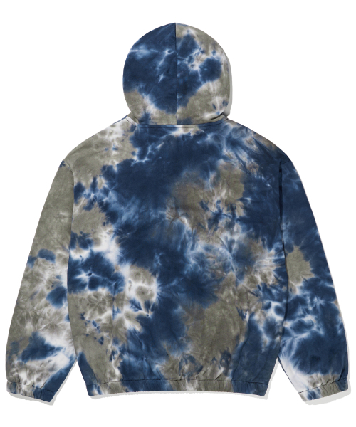BROWNBREATH（ブラウンブレス）の「TIE-DYE HOODIE - BLUE（パーカー・レディース・その他・L/M/XL）」の2枚目の写真