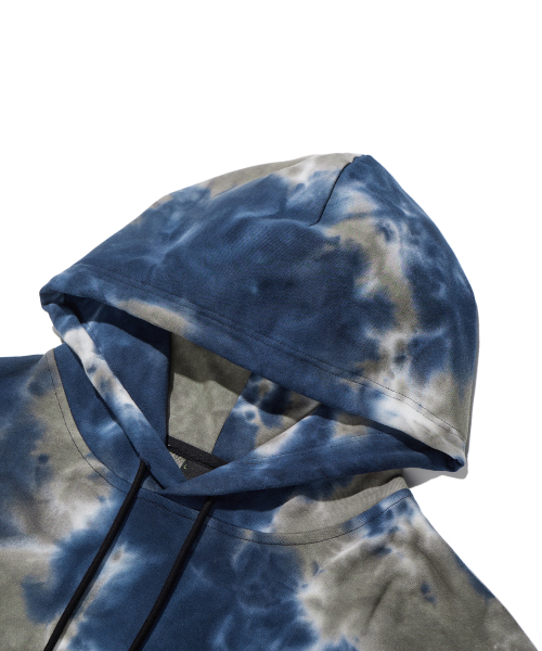 BROWNBREATH（ブラウンブレス）の「TIE-DYE HOODIE - BLUE（パーカー・レディース・その他・L/M/XL）」の3枚目の写真