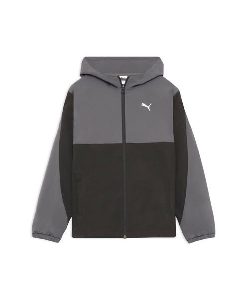 PUMA プーマ メンズ ジャンパークロスウーブンジャケット XL ライム セール】PUMA プーマ メンズ ランニング クロス ウーブンジャケット
