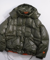 Ritzy（リッツィー）の「2way リバーシブル 中綿 シレ―ブルゾン ファイバー ダウンジャケット レディース メンズ（ダウンジャケット/コート）」