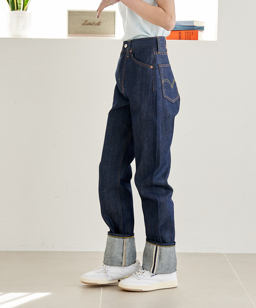 FREAK'S STORE(フリークスストア)の「LEVI'S/リーバイス LEVI'S 1950’S 701 JEANS VINTAGE CLOTHING 1950'S 701 JEANS ORGANIC RIGID(デニムパンツ・レディース・インディゴブルー・26/25/27)」の13枚目の写真