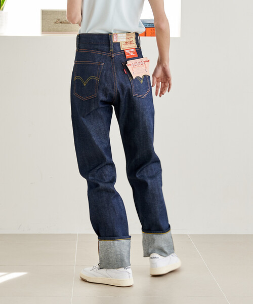 FREAK'S STORE(フリークスストア)の「LEVI'S/リーバイス LEVI'S 1950’S 701 JEANS VINTAGE CLOTHING 1950'S 701 JEANS ORGANIC RIGID(デニムパンツ・レディース・インディゴブルー・26/25/27)」の14枚目の写真